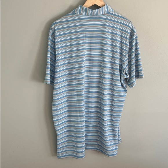 Peter Millar Seaside Performance Polo Shirt Size Medium - Picture 2 of 8